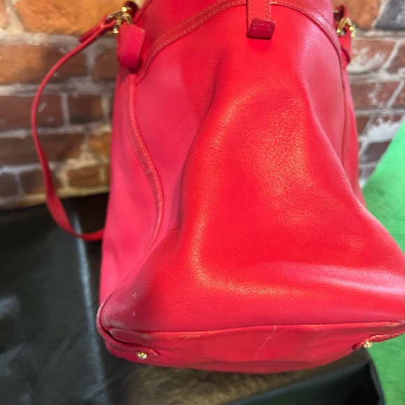 Kate Spade Fuchia / hot pink hand bag leather - Picture 13 of 15